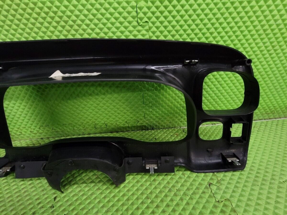 🔥97-00 Dodge Dakota Durango Dash Trim Gauge Instrument Cluster Bezel Black OEM