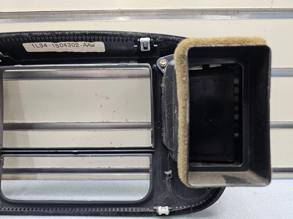 🔥97-03 Ford F150 Center Dash Radio Climate Trim Surround BEZEL Panel Line GRAY