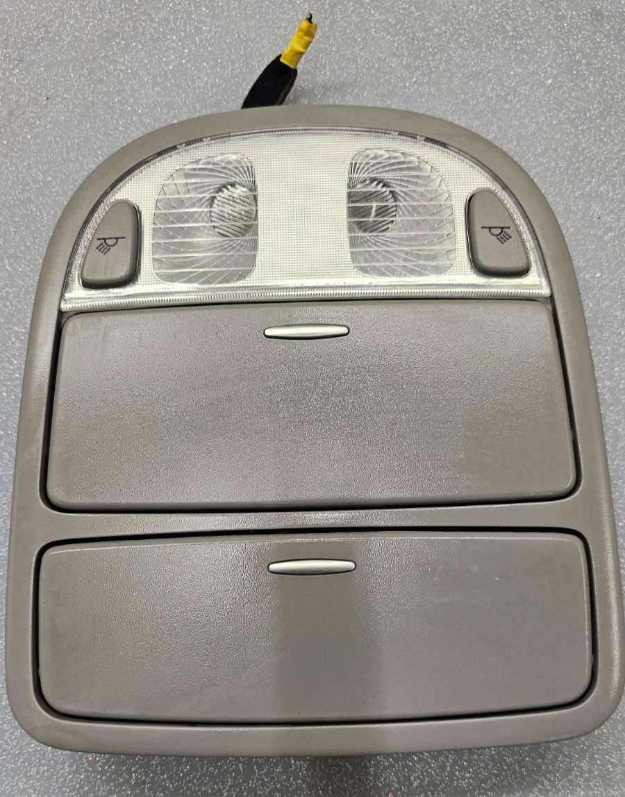 🔥07-12 HYUNDAI SANTA FE FRONT OVERHEAD CONSOLE DOME MAP LIGHT LAMP SUNROOF GRAY
