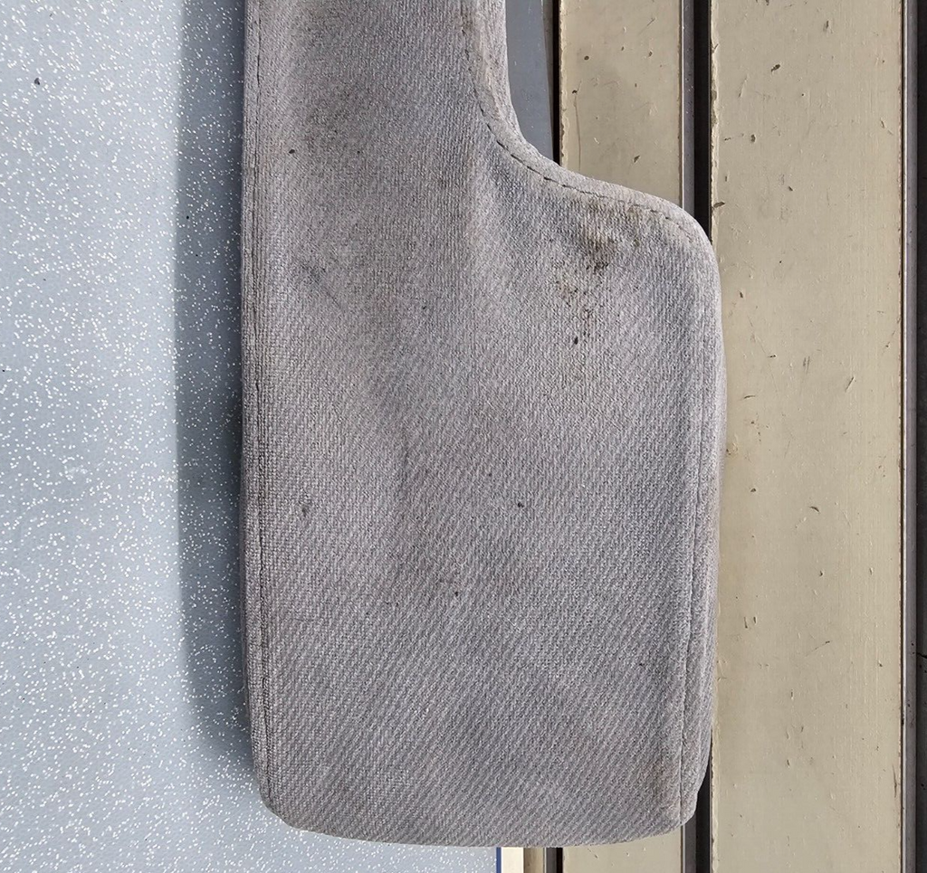 🔥01-05 Honda Civic Front Center Console Cover Arm Rest Lid Cover Gray Cloth OEM