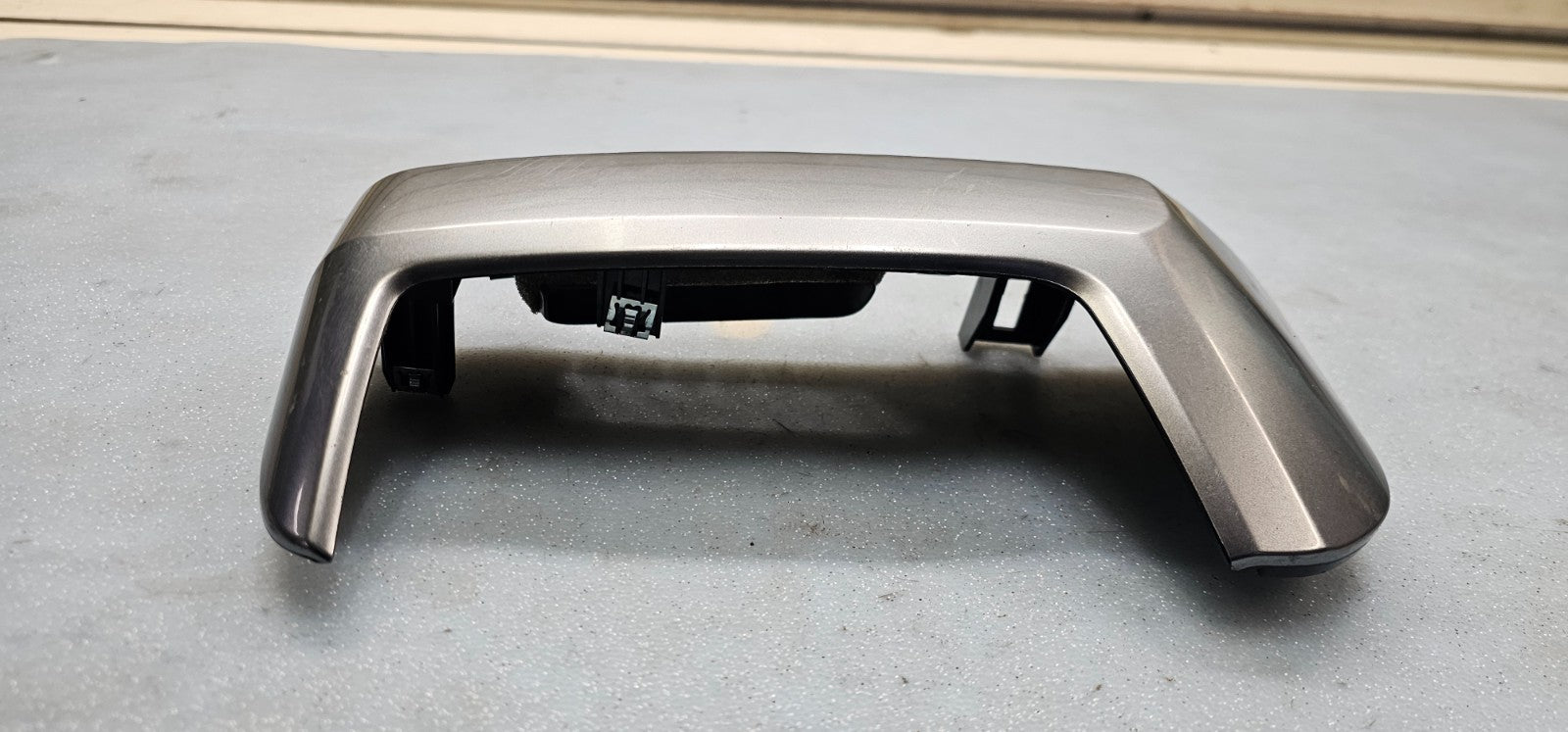 🔥14-18 Sierra Silverado Dash Right Passenger Outer Bezel Trim Panel Silver