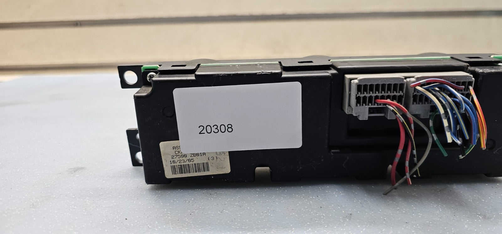 🔥05-06 Nissan Altima Dash AC A/C HVAC Heater Temperature Climate Control BLACK