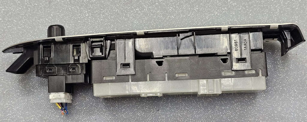 🔥09-14 MURANO LEFT DRIVER MASTER LOCK ELECTRIC WINDOW MIRROR SWITCH SILVER OEM