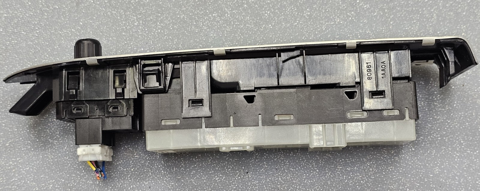 🔥09-14 MURANO LEFT DRIVER MASTER LOCK ELECTRIC WINDOW MIRROR SWITCH SILVER OEM