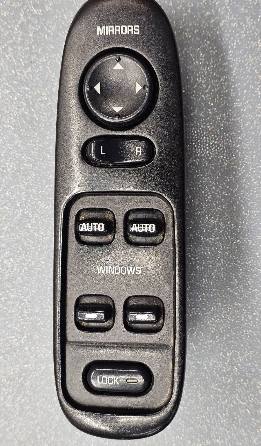 🔥00-05 Buick Lesabre Left Driver Master Power Window Switch Assembly Black OEM