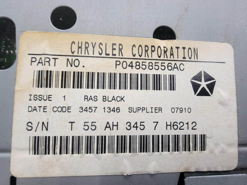 🔥84-02 Cherokee Wrangler Caravan Dodge Chrysler Jeep AM/FM CASSETTE RADIO