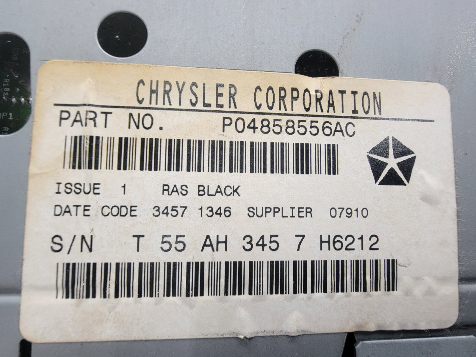 🔥84-02 Cherokee Wrangler Caravan Dodge Chrysler Jeep AM/FM CASSETTE RADIO