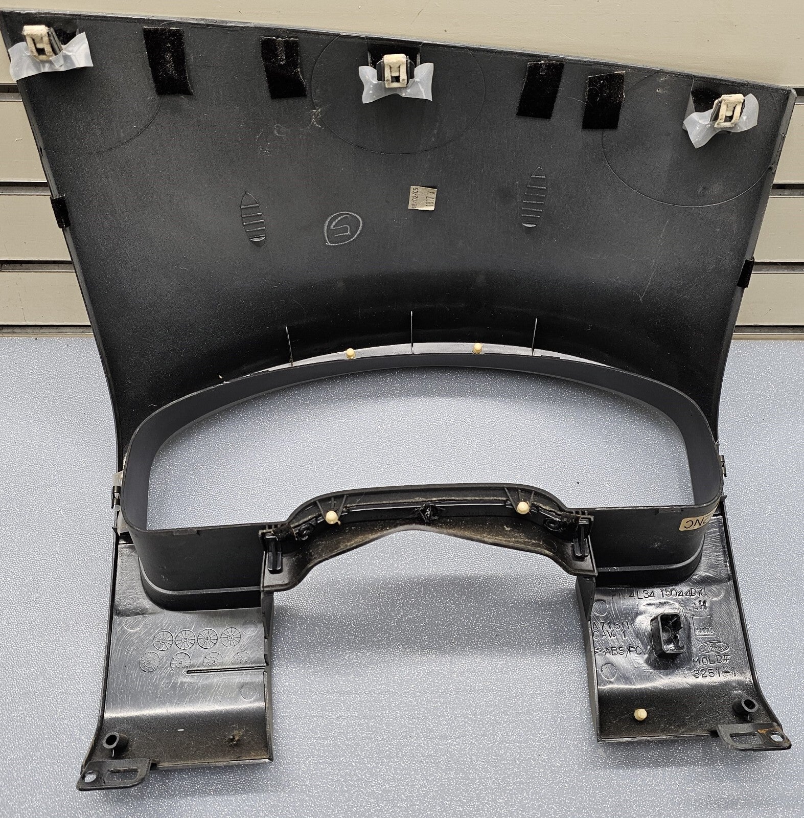 🔥04-08 Ford F-150 Dash Instrument CLUSTER Bezel Speedometer Gauge Trim GRAY C14