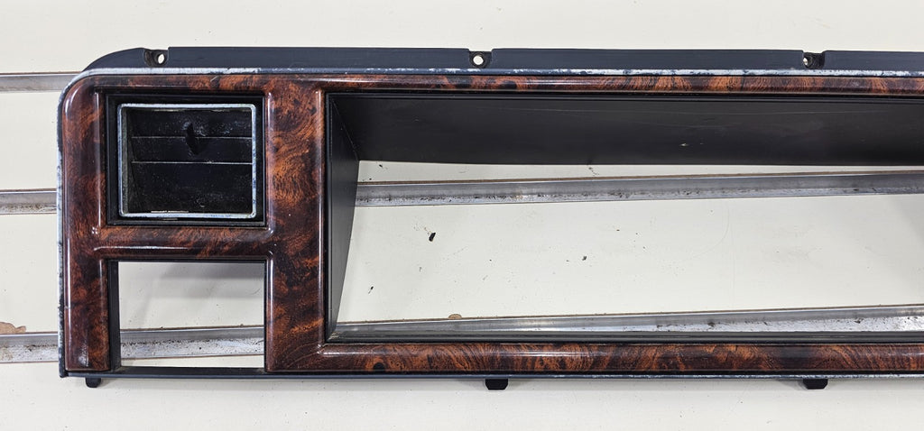 🔥91-93 Chrysler New Yorker Dash Instrument Cluster Speedometer Bezel Wood 