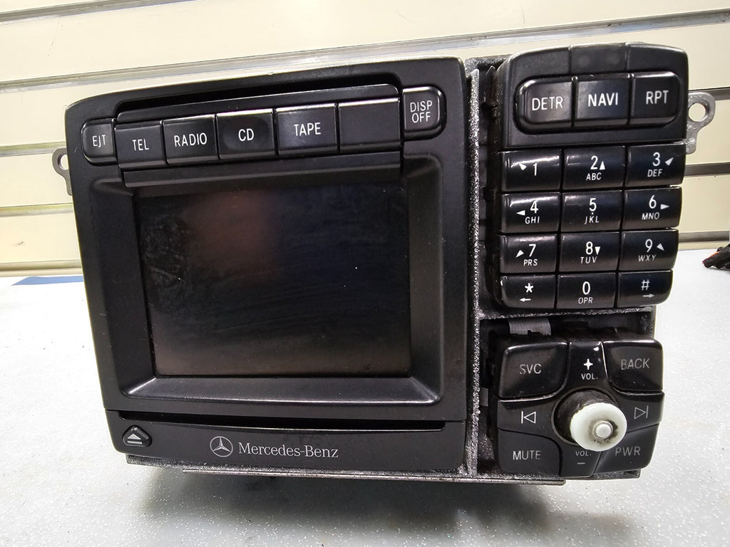 🔥00-02 Mercedes W215 CL55 AMG Command Comand Head Unit Radio Navigation OEM