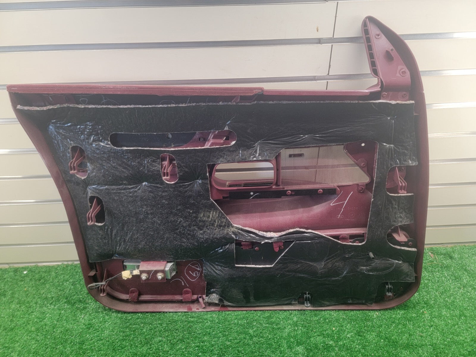 🔥92-97 Mercury Grand Marquis Passenger Side Front Door Trim Panel RH RED