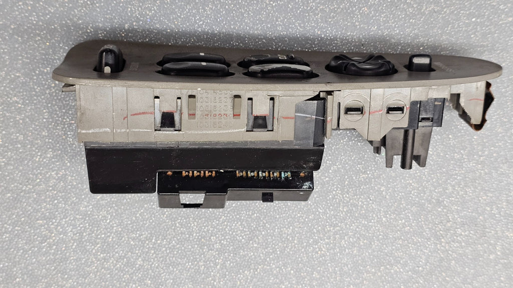 🔥97-05 Century Regal Left Driver aster Power Window Mirror Switch Assembly Tan