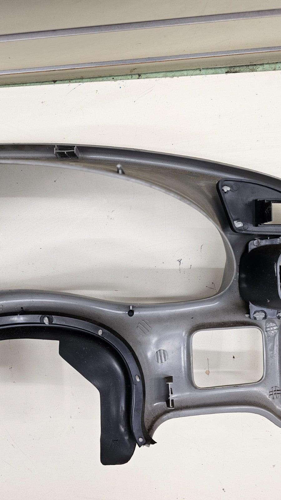 🔥97-03 Grand Prix Dash Instrument Cluster Speedometer Tachometer Bezel Silver