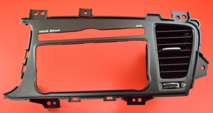 🔥11-13 Kia Optima 2.4L CENTER DASH RADIO STEREO DISPLAY BEZEL TRIM PANEL BLACK