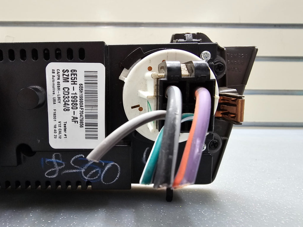 06-09 Ford Fusion Milan Dash Heater Temperature Climate Control Conditioner OEM