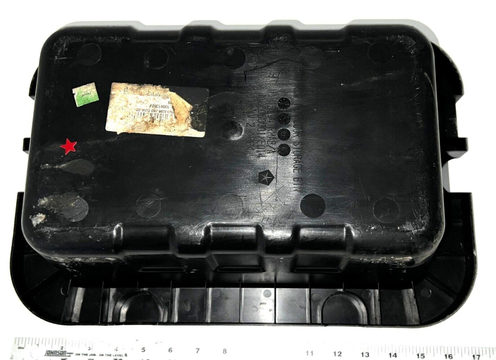 🔥09-20 Dodge Journey—Middle Row Floor Compartment Liner Plastic Bin Insert
