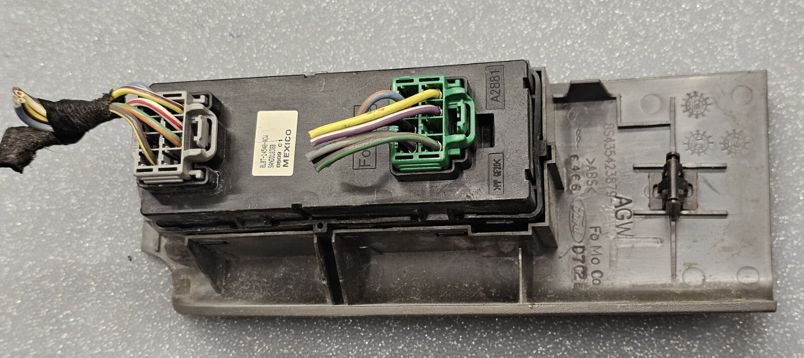 🔥08-12 Escape Focus Left Driver Door Master Power Window Switch Assembly Black