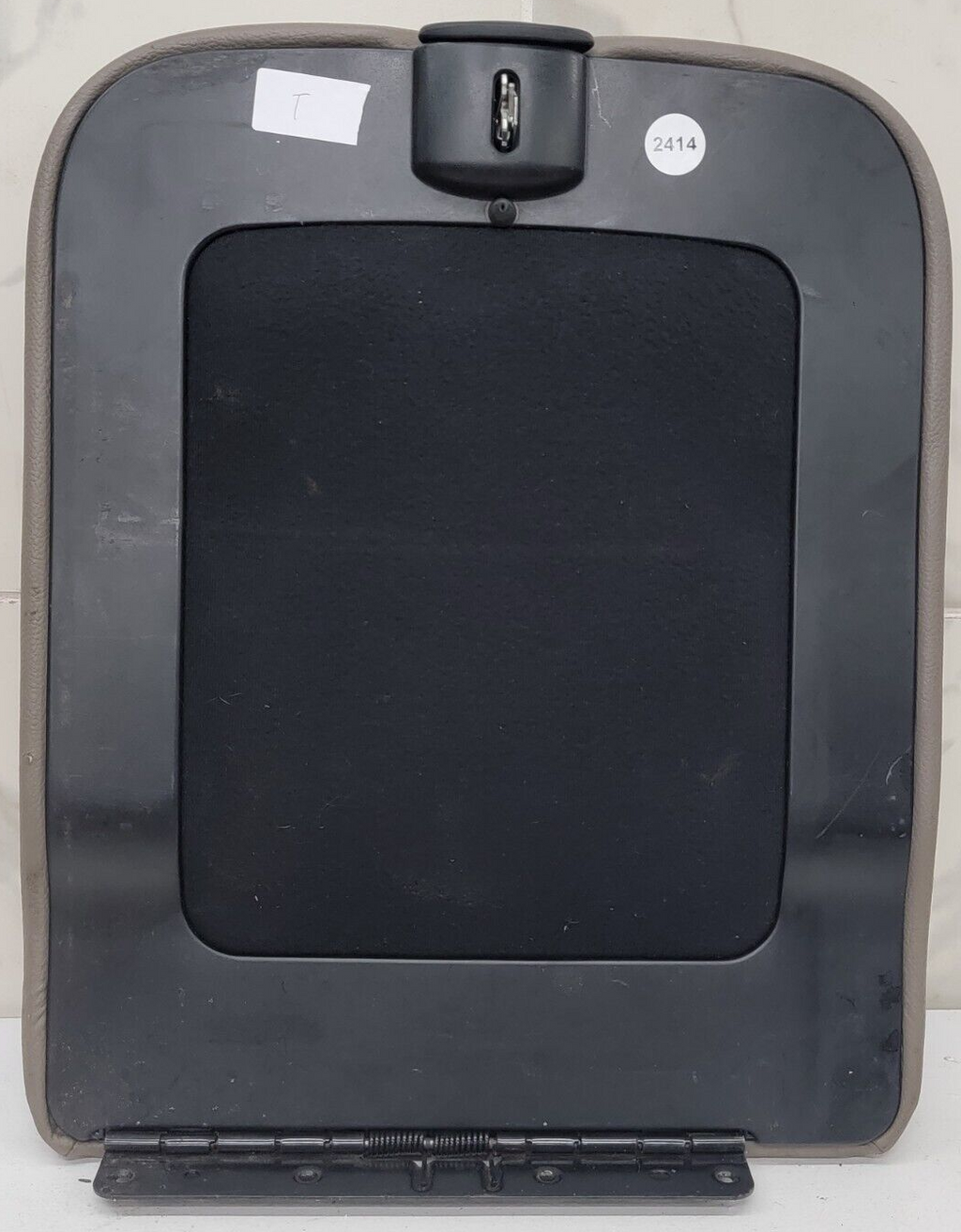 🔥02-08 Dodge RAM Center Console Jump Seat ARMREST Cover Lid Leather TAN JS7
