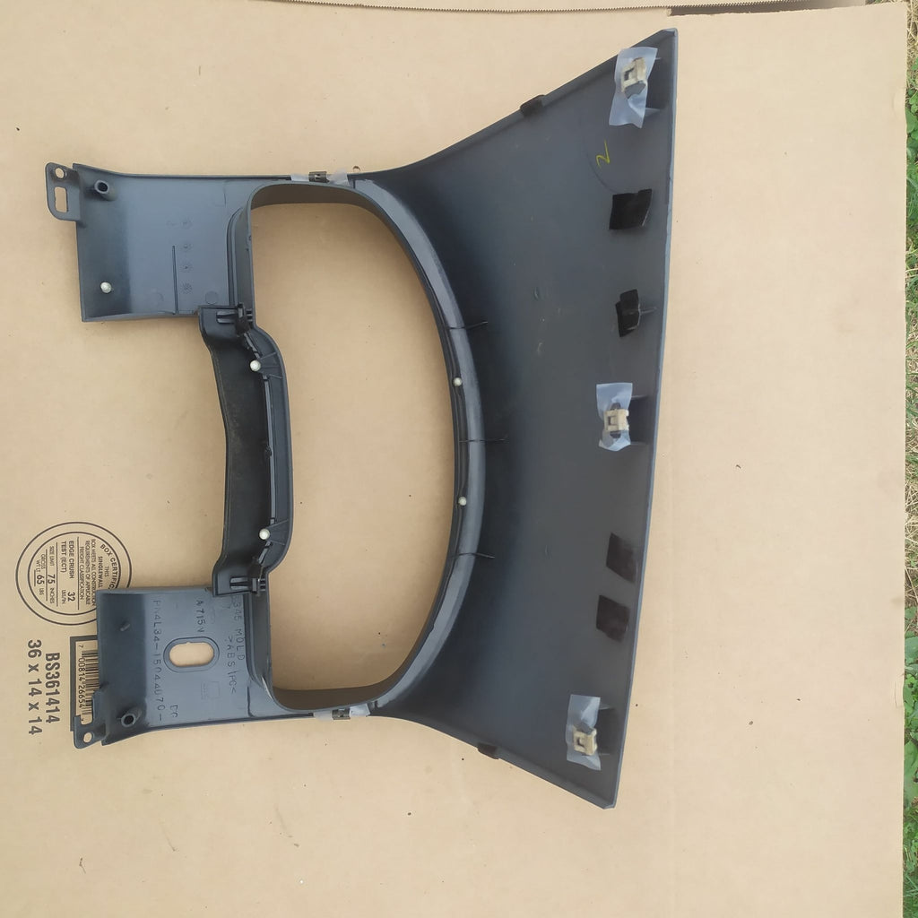04-08Ford F-150 Dash Instrument CLUSTER Bezel Speedo Gauge Trim w/Switch GRAYC14