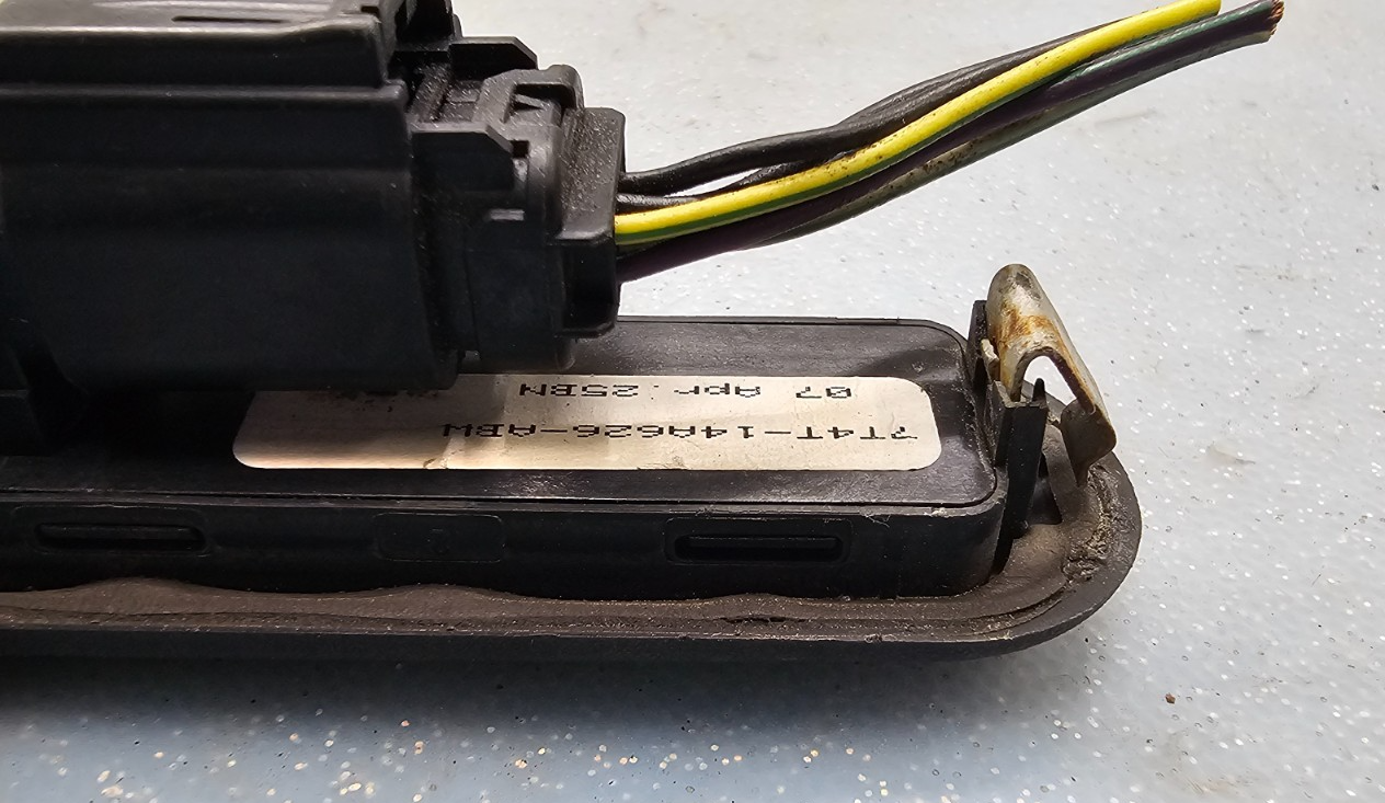 🔥2011-2014 Ford Edge Keyless Exterior Lock Entry Keypad Actuator Assembly BLACK