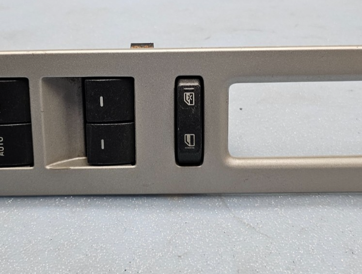 🔥 07-10 Lincoln MKX Front Left Driver Door Power Window Master Switch Silver