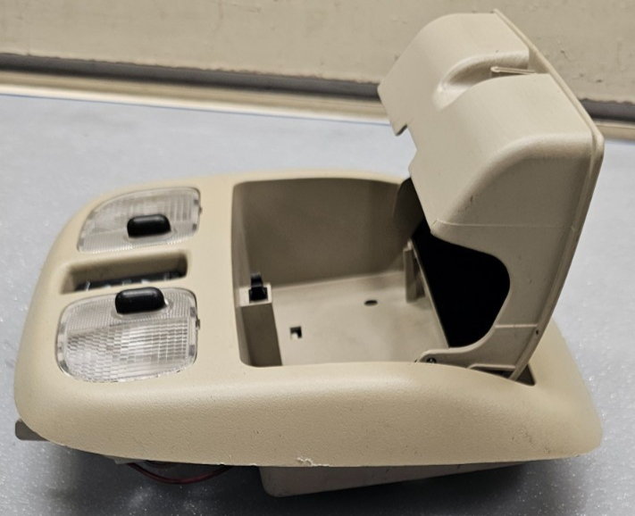 🔥10-12 Fusion Milan MKZ Overhead Console Dome Map Light Lamp Unit Storage TAN