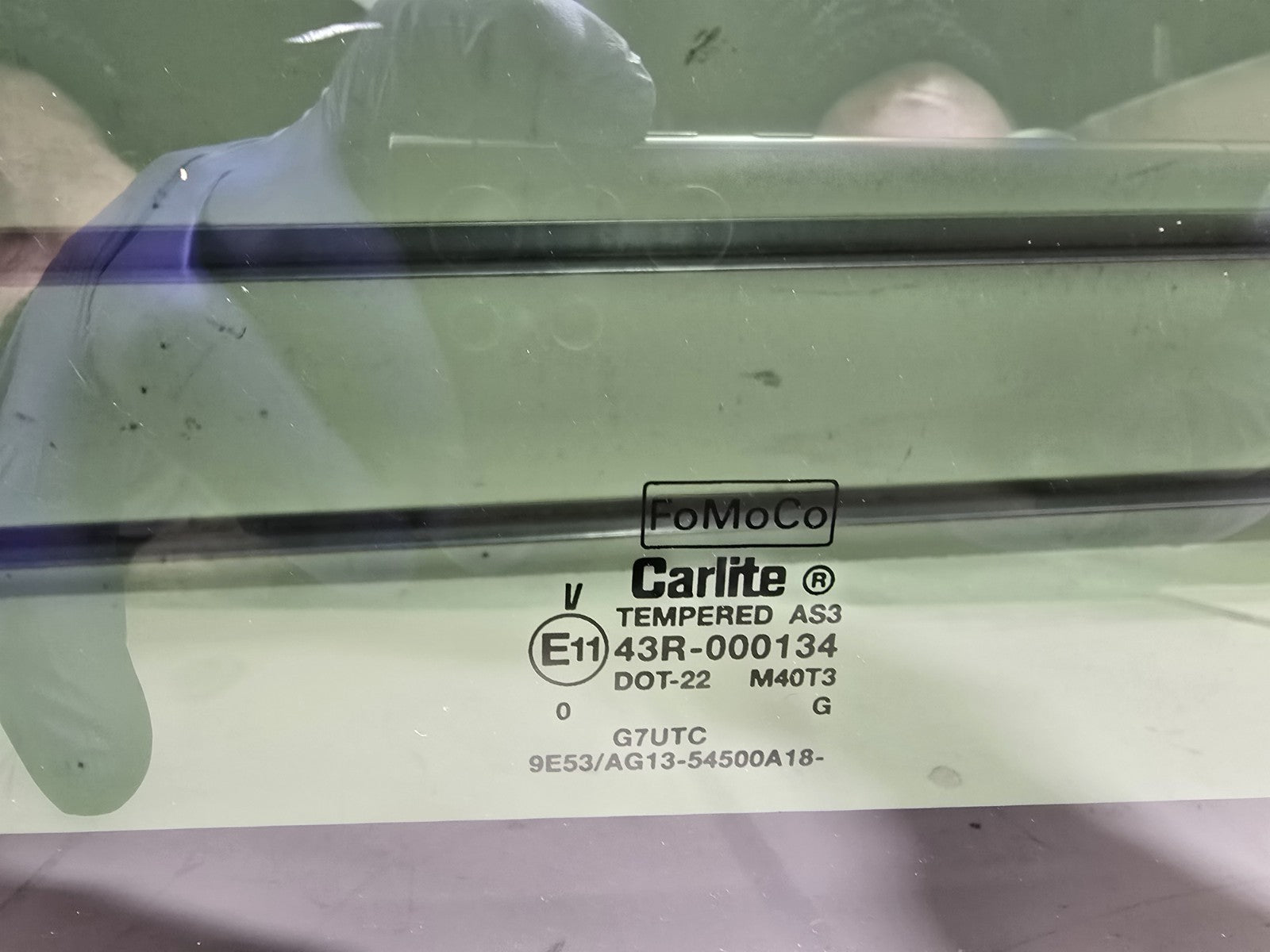 🔥10-19 Ford Taurus Upper Sun Roof Sunroof Window Glass OEM