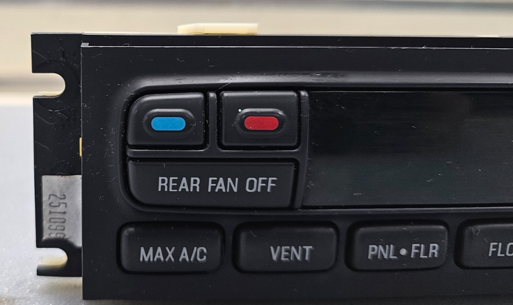 95-11 Crown Victoria Explorer Expedition Dash Climate Control Heater Temperature