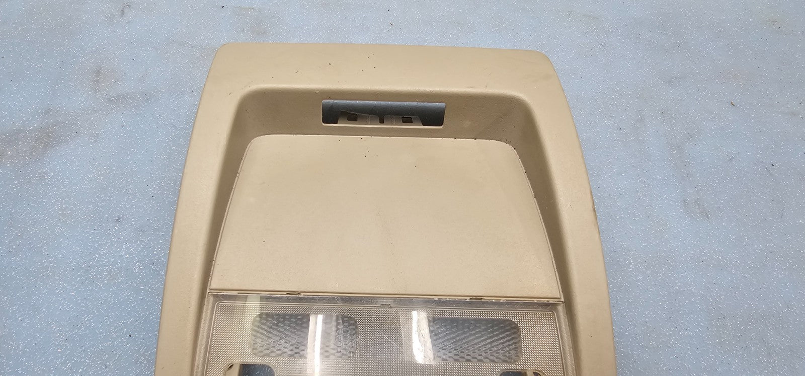 🔥07-13 Chevy Silverado Sierra Overhead Console Map Dome Light Roof Storage TAN