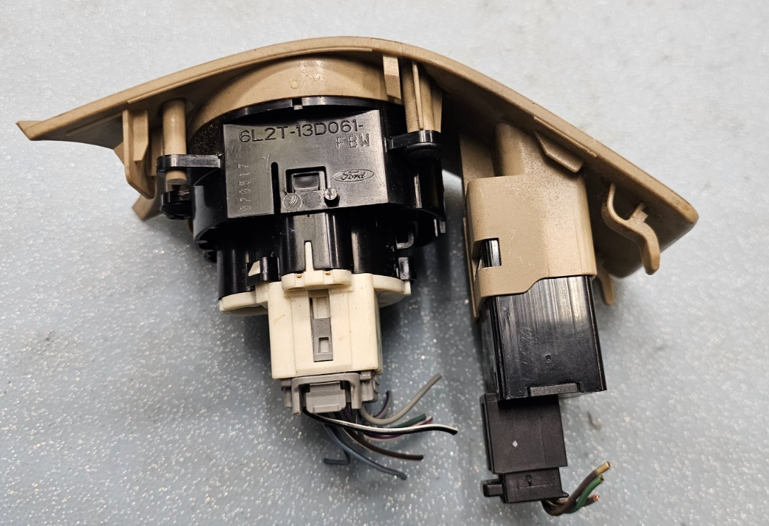 🔥06-10 Explorer mountaineer Headlight Headlamp Head Light Rocker Switch Tan 