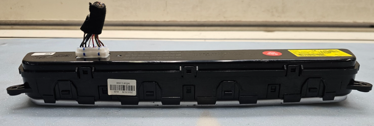 🔥2015-2017 Hyundai Sonata Hazard Digital Clock Display Info Control Black OEM