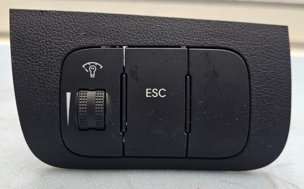 🔥2009-2010 HYUNDAI SONATA NF Light Dimmer & ESC Switch Buttons OEM BLACK