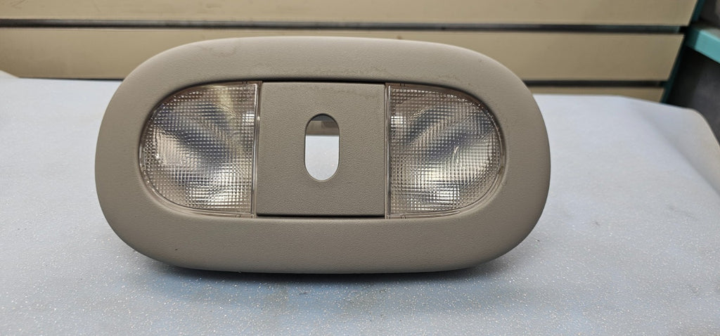 🔥04-08 Ford F-150 Front Dome Map Light Lamp Roof Switch Console Lens GRAY OEM
