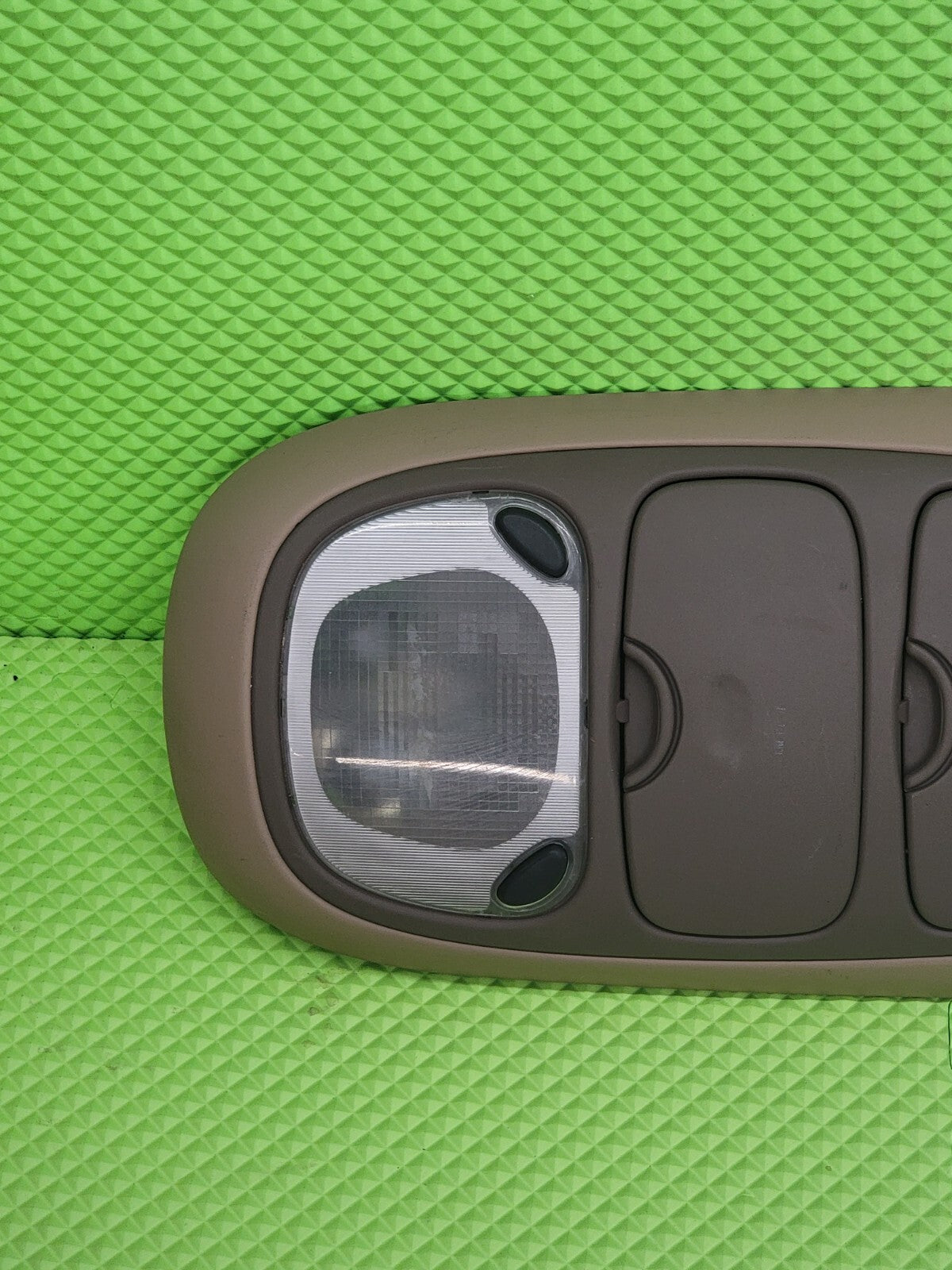 🔥97-02 Ford Expedition Overhead Climate Console Map Light Display OEM TAN