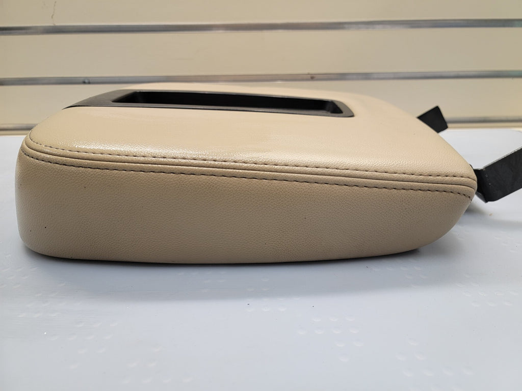 🔥07-13 Chevy Tahoe, Suburban, Yukon Leather Console Lid Armrest Cover TAN JS5