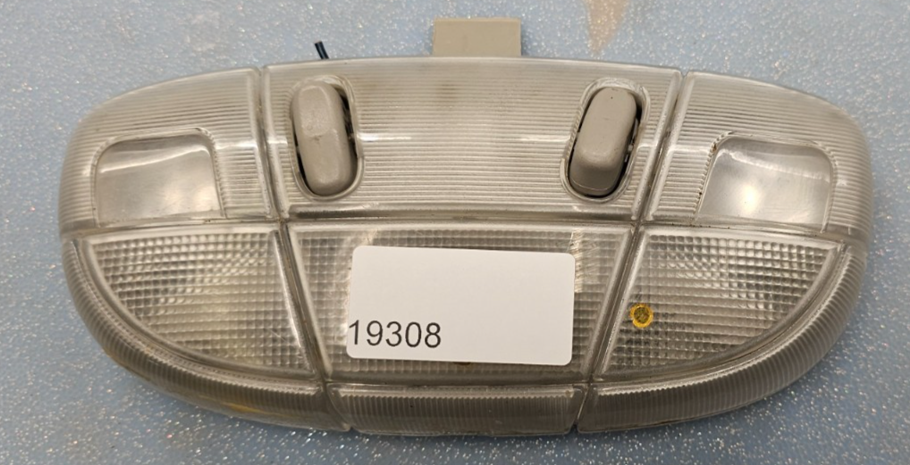 🔥06-10 FORD F150 F250 F350 FUSION OVERHEAD ROOF LIGHT LAMP DOME SWITCH GRAY