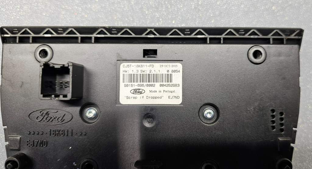 🔥13-16 Ford Escape Dash AM FM Radio Stereo Audio Control Panel BLACK OEM