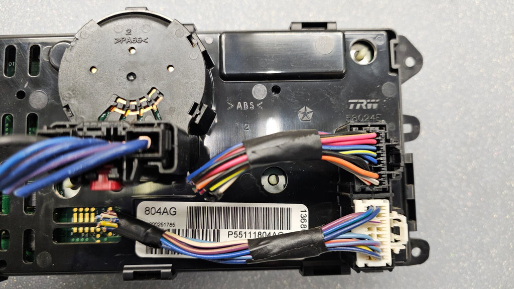 08-10 Grand Caravan Town Country Dash AC Heater Temperature Climate Control OEM