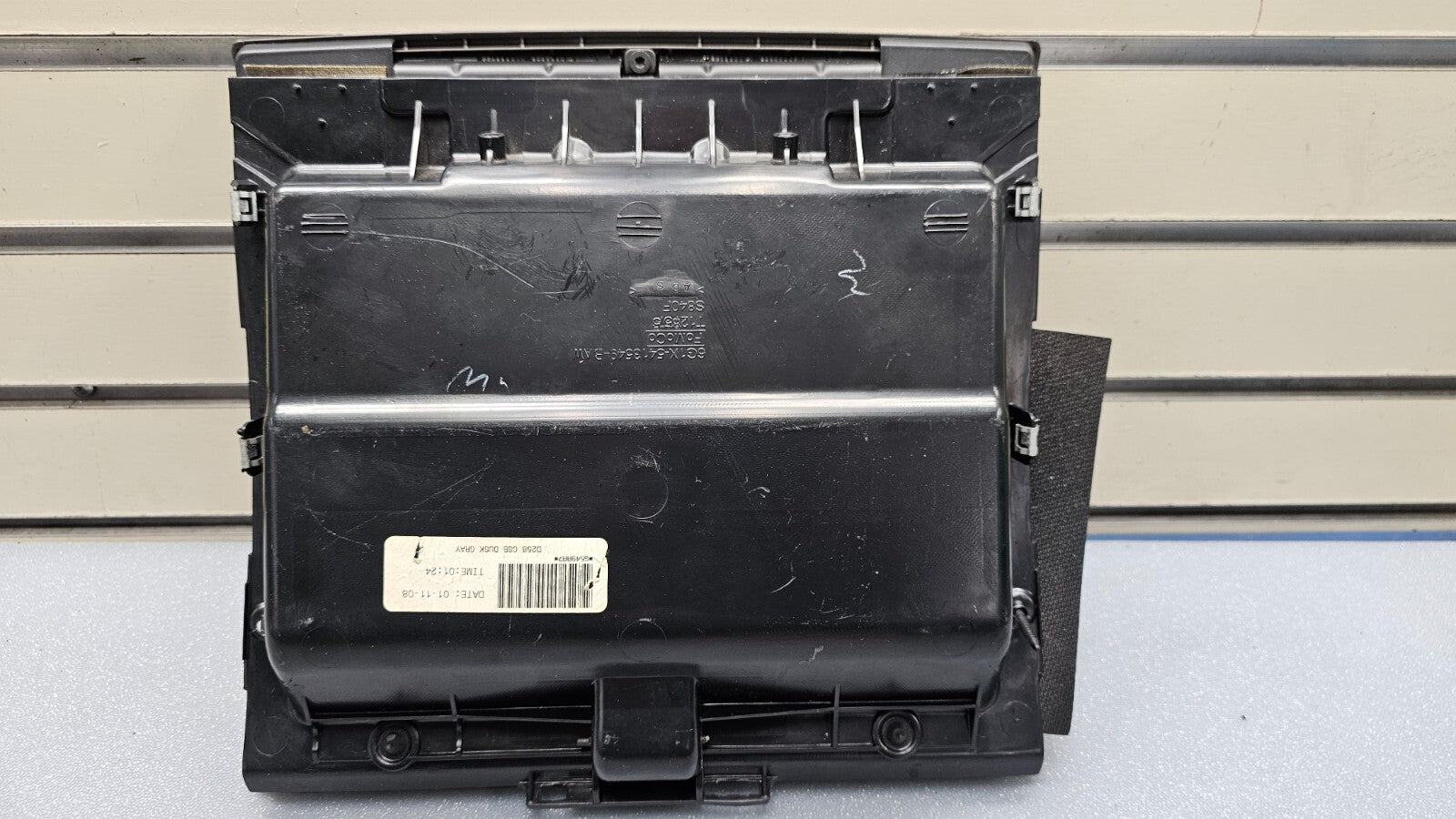 🔥05-07 MONTEGO FORD 500 UPPER DASH CUBBY STORAGE BIN COMPARTMENT BOX OEM BLACK