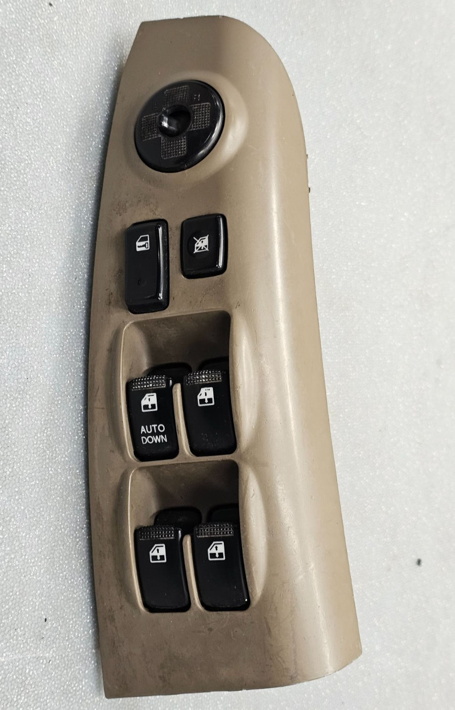 🔥05-10 SPORTAGE LEFT DRIVER MASTER POWER WINDOW SWITCH CONTROL ASSEMBLY TAN OEM