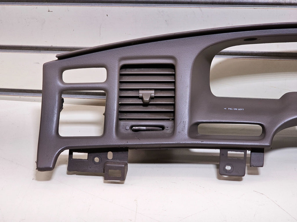 🔥95-97 Town Car Dash Speedometer Instrument Cluster Radio Bezel Panel DK GRAY