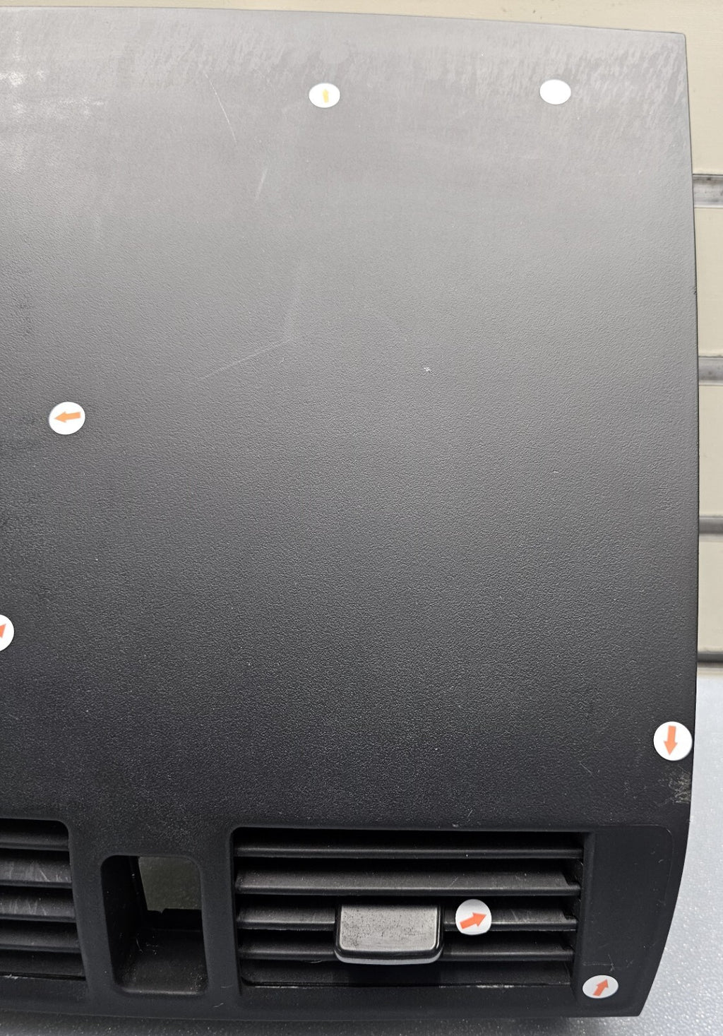 🔥04-08 MAZDA 3 CENTER DASH AIR VENT HEATER CONDITIONING BEZEL TRIM PANEL BLACK