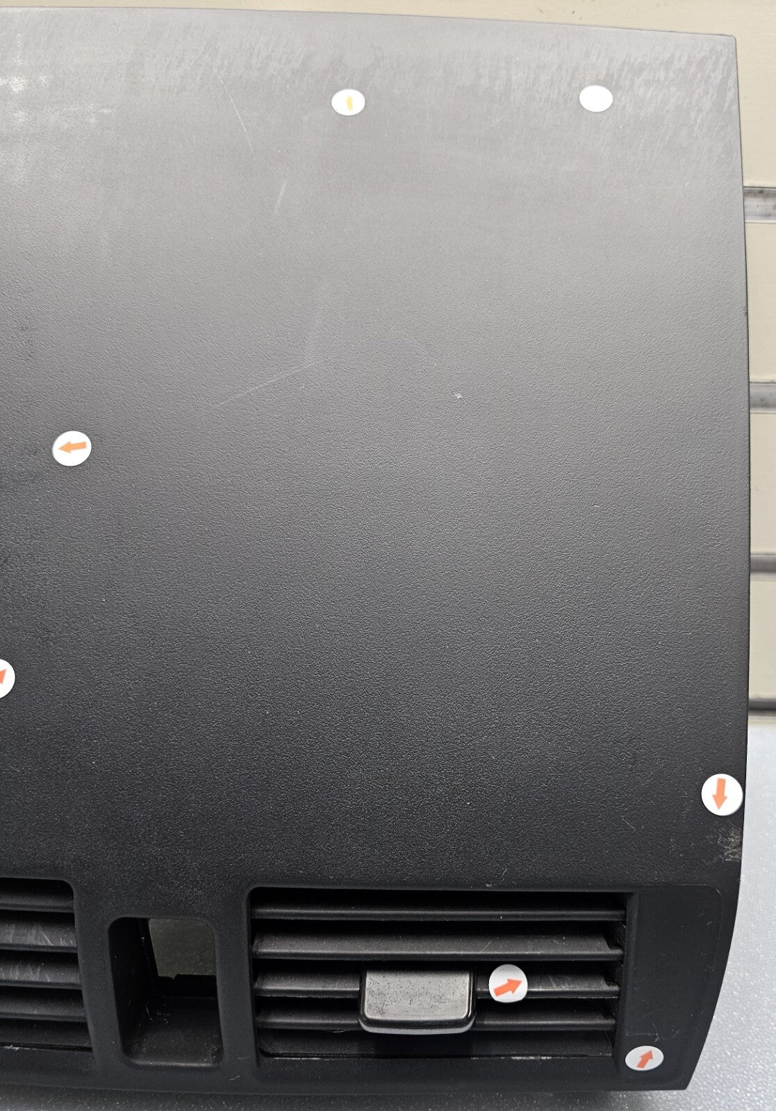 🔥04-08 MAZDA 3 CENTER DASH AIR VENT HEATER CONDITIONING BEZEL TRIM PANEL BLACK