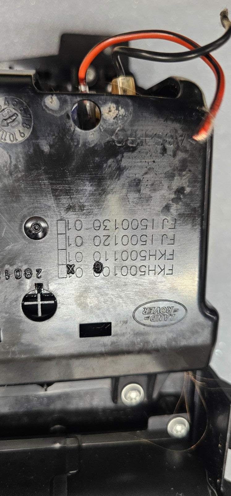 🔥07-12 Range Rover HSE L322 Center Console CONTROL SWITCH Trim Panel Gray OEM