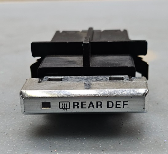 🔥1989-1993 Mercury Grand Marquis Rear Defrost Switch Silver OEM