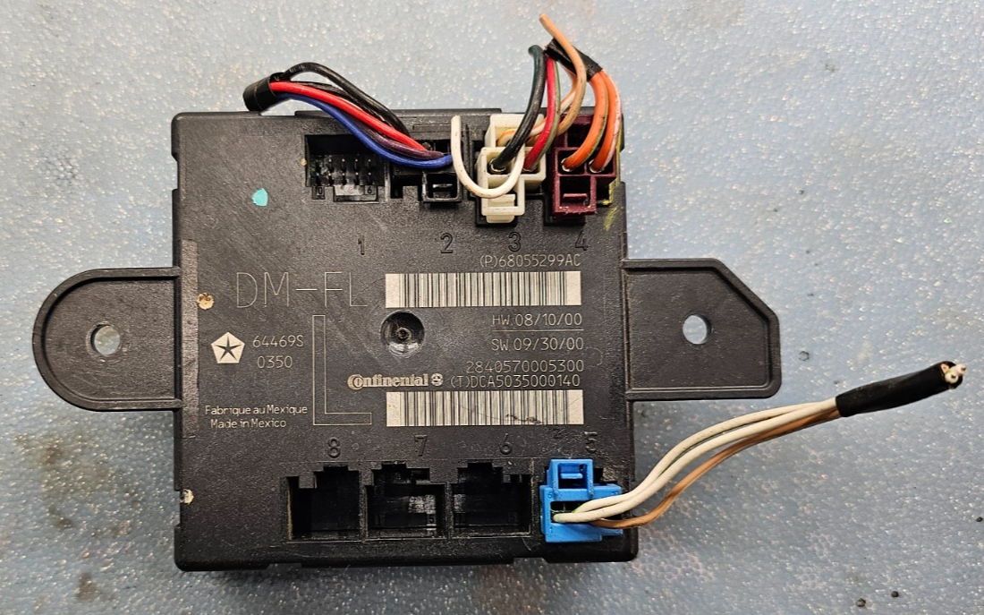 🔥11-13 Dodge Ram Durango Grand Cherokee Door Control Module Assembly Black OEM