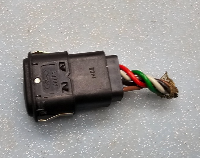 🔥06-09 Land Range Rover Sport Front Left Driver Power Seat Lumbar Switch Black