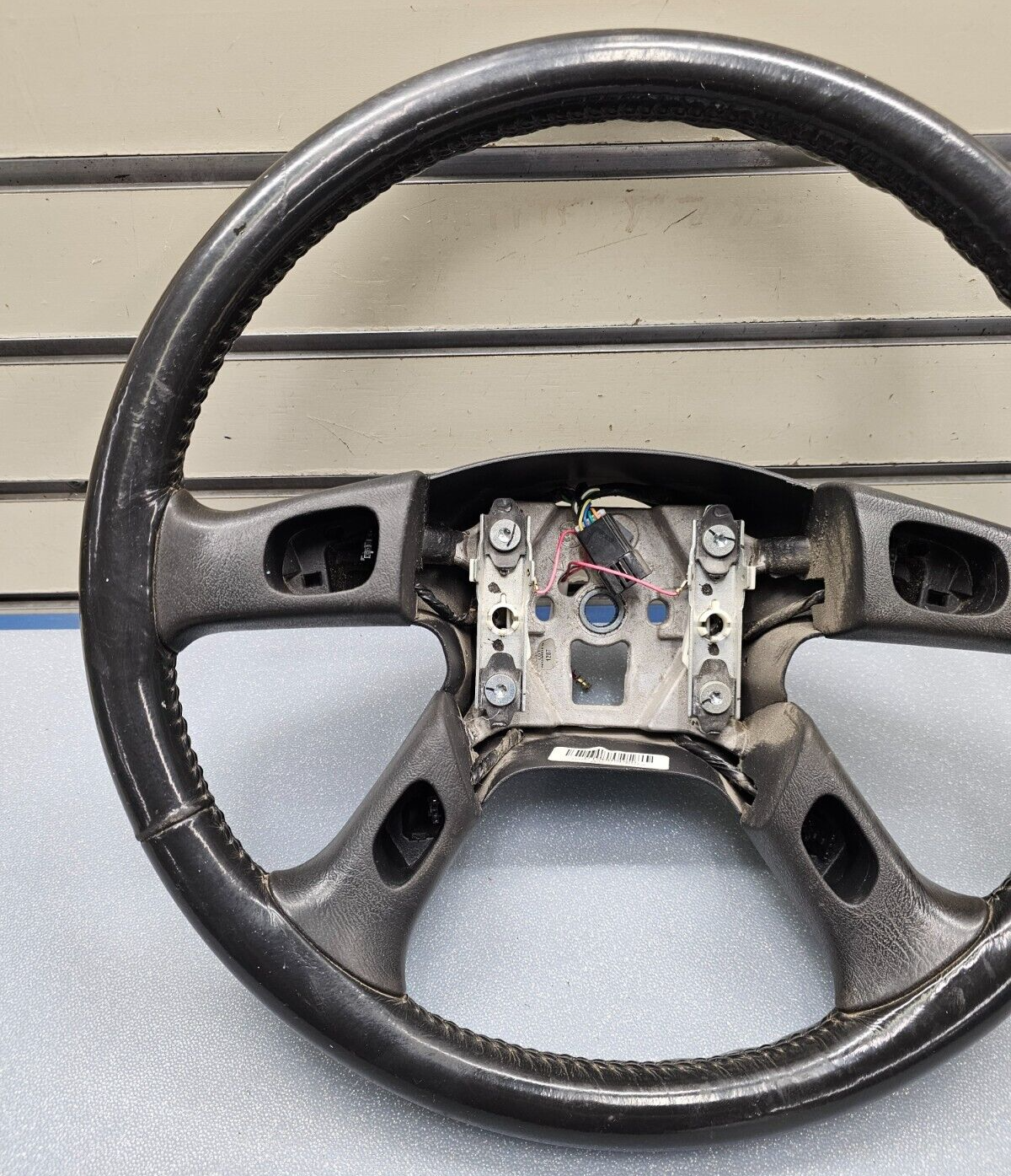 🔥03-06 Chevy Tahoe Yukon Escalade Left Driver Steering Wheel Column Cover BLACK