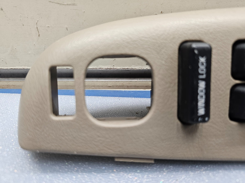 🔥99-02 Tahoe Suburban Yukon Left Driver Master Power Window Switch Assembly TAN