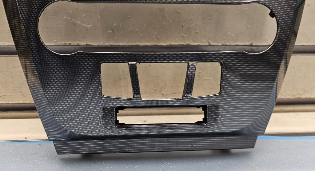 🔥 10-12 Ford Fusion Milan Climate Control Bezel Panel Trim Silver